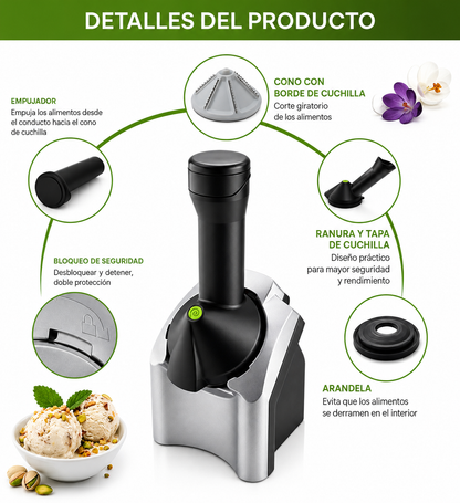 Electronic Fruit Ice Cream Maker