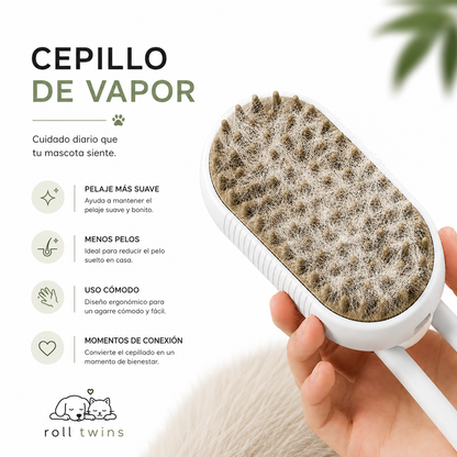 cepillo de Vapor 3 en 1 RollTwins™